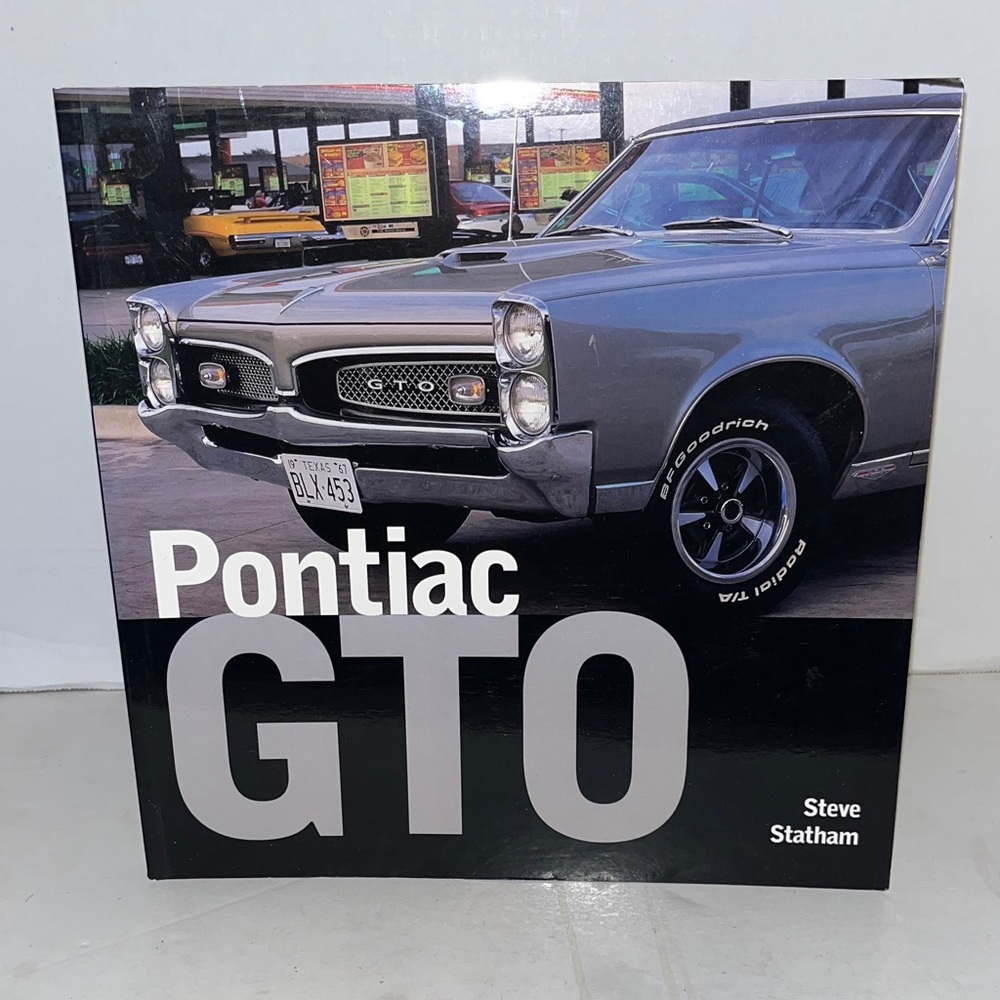 Pontiac GTO Coffee Table Book - Silver Car Cover